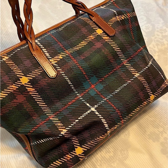 Dooney & Bourke large pebbled leather shopper tote - Picture 9 of 11